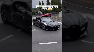 Spotted a Bugatti La Voiture Noire ($19m) on the street 🔥🤯 #carspotting #carslover #bugatti #cars