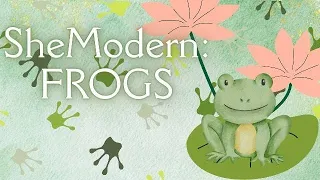 SheModern Old To New  Frogs Madam Glam  @SheModern #frogs #shemodern #stamping #justnailedit