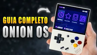 Instale AGORA! Onion OS para Miyoo Mini Plus: Guia Completo, Bios, dicas e mais!