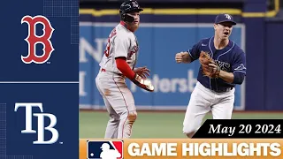 Boston Red Sox Vs. Tampa Bay Rays GAME HIGHLIGHTS May 20, 2024 | 2024 MLB Season