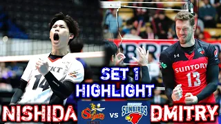 best highlight Yuji Nishida vs dmitry Musersky vleague 2020 set 1 jtekt sting vs suntory sunbirds