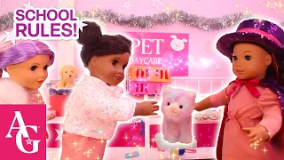 Bring Your Pet To School Day! | EP 8 | American Girl Adventures: School Rules!