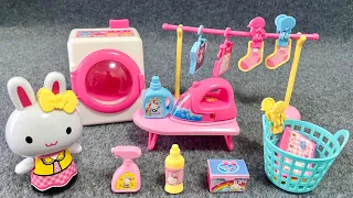 9 Minutes Satisfactory Unboxing Hello Kitty Laundry Set Cute Pink Rabbit Toys｜ASMR Review Toys