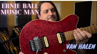 Red Ernie Ball Music Man Van Halen