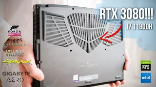 ЭТОТ МОНСТР С RTX 3080 и i7 РВЕТ ИГРЫ В 4К!!! GIGABYTE AERO 15 OLED YD