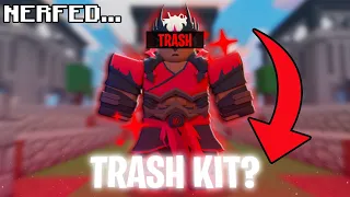 This KIT Got NERFED And Now Its TRASH... (Roblox Bedwars)