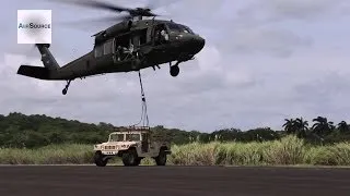 U.S. Army Air Assault Sling Load Training - UH-60L Blackhawk