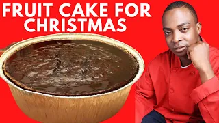 Make The Best Jamaica Fruit Cake | Christmas Rum Cake WEDDING Best In The World  | Chef Ricardo