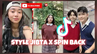 STYLE JIBTA X SPIN BACK Dance Compilations 🕺🏻| Random Videos From Tiktok 🎶