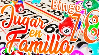 BINGO ONLINE 75 BOLAS GRATIS PARA JUGAR EN CASITA | PARTIDAS ALEATORIAS DE BINGO ONLINE | VIDEO 78