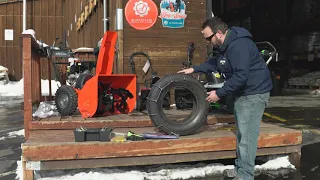 How to Install Tire Cables for Snow - Layover Method