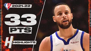 Stephen Curry 33 Pts 8 Threes Full Highlights vs Clippers 🔥