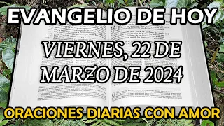 Evangelio de hoy Viernes, 22 de Marzo de 2024 - Se les escapó de las manos