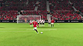 TENDANGAN BEBAS CRISTIANO RONALDO - PES 2003 HINGGA EFOOTBALL 2022