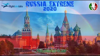 [P3Dv4] ALITALIA VIRTUAL RUSSIA EXTREME TOUR 2020 - LEG 1 - MOSCOW DOMODEDOVO TO BELGOROD