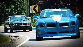 1968 Pontiac Firebird vs 2010 Lingenfelter Trans Am - Generation Gap: Firebirds