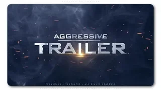 Cinematic Trailer ★ After Effects Template ★ AE Templates