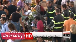 State funeral held for Italy quake victims