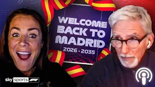 What are the pros and cons of the new Madrid circuit? 🇪🇸 | Sky Sports F1 Podcast Madrid SPECIAL! 📻