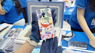 Global Sources Hong Kong Shows丨Exhibition site shows how to customize a 3D Sublimation Phone Case