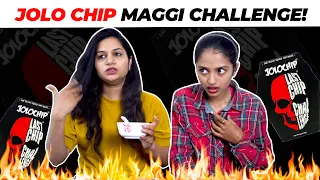JOLOCHIP Maggi Eating Challenge 🥵🥵 Spicy Food Challenge #shorts #waitforit #challenge