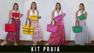 Kit praia - bolsa de praia