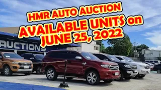 AVAILABLE UNITS on JUNE 25, 2022 | 2020 FORD WILDTRAK | BIDDING NG REPO CARS