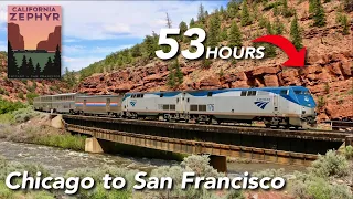 Amtrak California Zephyr - the most SCENIC ride in the USA