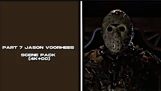 Part 7 Jason Voorhees scene pack | (4K+CC)