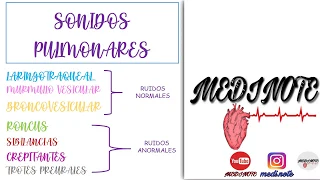 SONIDOS PULMONARES NORMALES Y PATOLÓGICOS