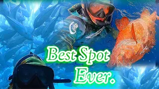 Best Spearfishing Spot😊|| Gabby Ramal