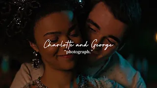 Charlotte and George || “photograph.”