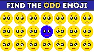 Find the Odd Emoji | Emoji Challenges | Test Your Eyes - 19