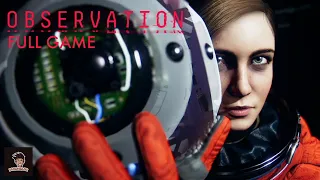 Observation│Full Game│No Commentary Gameplay (1080p/60fps