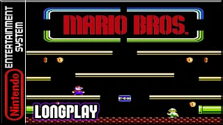 Mario Bros - Full Game 100% Walkthrough | Longplay - NES