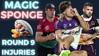 The Magic Sponge Podcast - How concerned should you be about Ryan Papenhuyzen + Round 9 NRL injuries