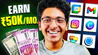 EASIEST Way to Make 50K/Month For College Students 🔥 | Work From Home Jobs | Ishan Sharma