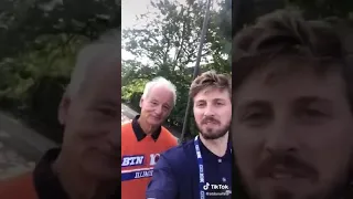 Bill Murray hits fan with a car