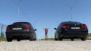 Новые технологии против мощности | BMW 530 g30 vs Mercedes 3.2 AMG