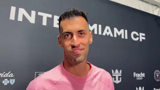 MESSI e Inter Miami: Sergio Busquets declara sobre su PRIMER gol y festejo tras ganarle a Nashville