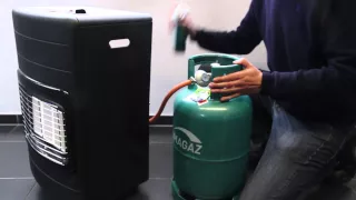 Aansluiting gasfles - Raccordement bouteille de gaz