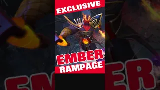 EMBER SPIRIT RAMPAGE 1 VS 5 #Dota2 #Shorts