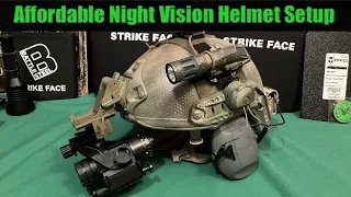 How To Set Up Your Helmet For Night Vision - Cost Saving Modifications and Options