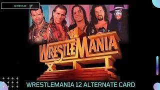 WWE ALTERNATE BOOKINGS: Wrestlemania XII (1996)