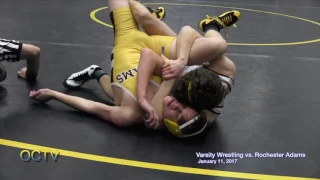 Varsity Wrestling vs. Rochester Adams 1-11-17