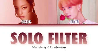Solo Filter - Jennie & Jimin - (Color Coded Lyrics) - MASHUP