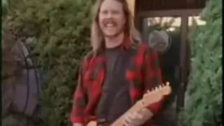 James Hetfield burst out laughing