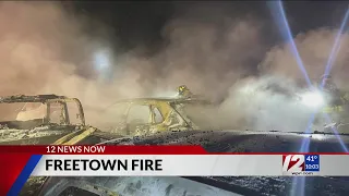 Dozens of cars catch fire at Freetown auto auction complex