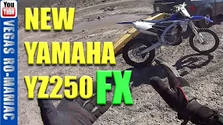 NEW Yamaha YZ250FX REVIEW - First RIDE impressions - Time to love a 4 STROKE!?