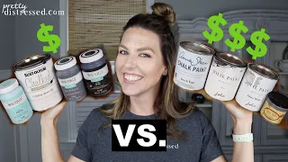 Chalk Paint Bargain v. Premium Brands |  Waverly, Rustoleum v. Annie Sloan, Dixie Belle, Jolie